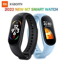 hot xiaomi m7 smart watch men womens watch display screen sport tracker call message reminder daily waterproof digital watch
