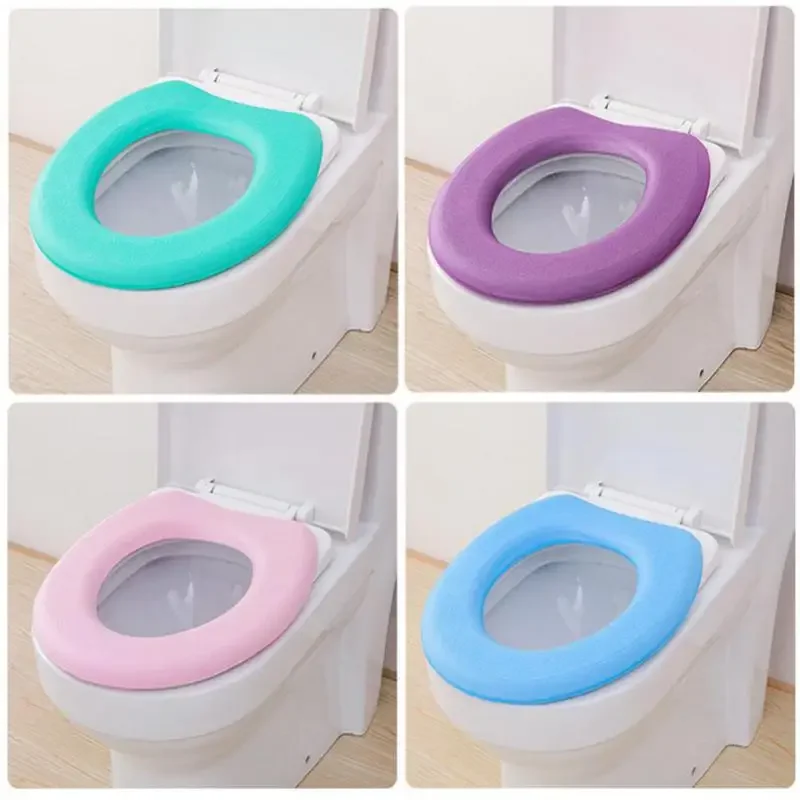 Водонепроницаемая подушка для сиденья унитаза силиконовая четыре сезона