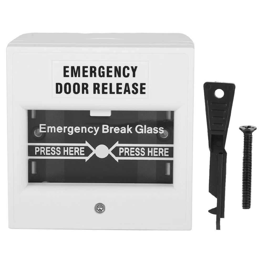 

Emergency Door Release Fire Alarm Security Glass Break Alarm Button White Alarm Button Alarm Button