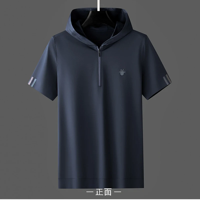 JSBD крутой летний высокоэластичный дышащий шелковистый мужской модный