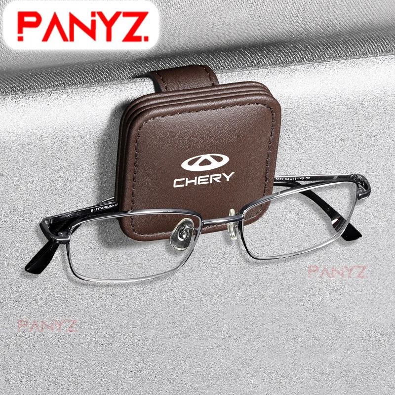 Держатель очков для автомобиля зажим хранения Chery Tiggo 8 7 5 4 Pro Fulwin Arrizo Fora Amulet QQ