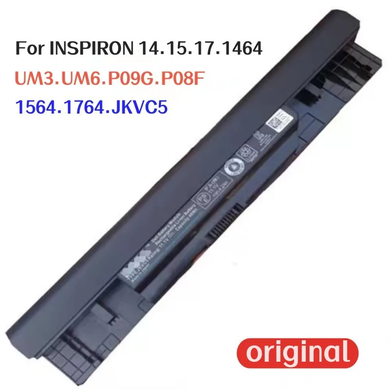 

100% Оригинальный аккумулятор 4400 мАч для ноутбука DELL INSPIRON 14 15 17 1464 1564 1764 JKVC5 UM3 UM6 P09G P08F