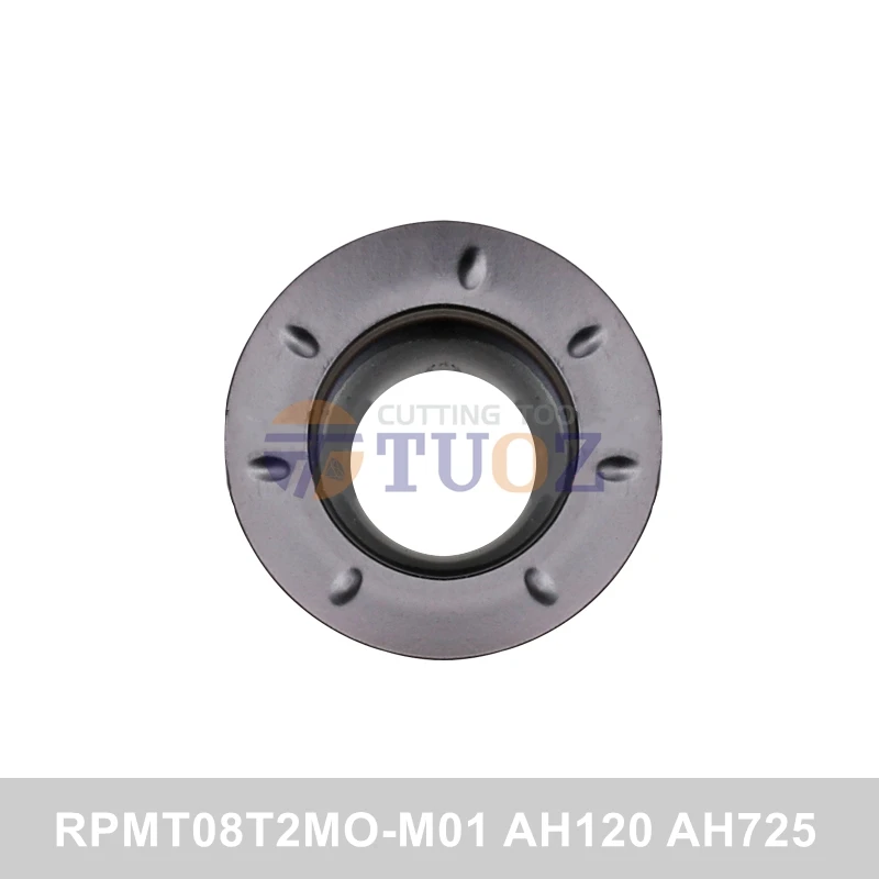 

100% Оригинальные RPMT08T2MO-M01 AH120 AH725 карбидные вставки RPMT 08T2 MO-M01 R4 токарный резак CNC токарные инструменты
