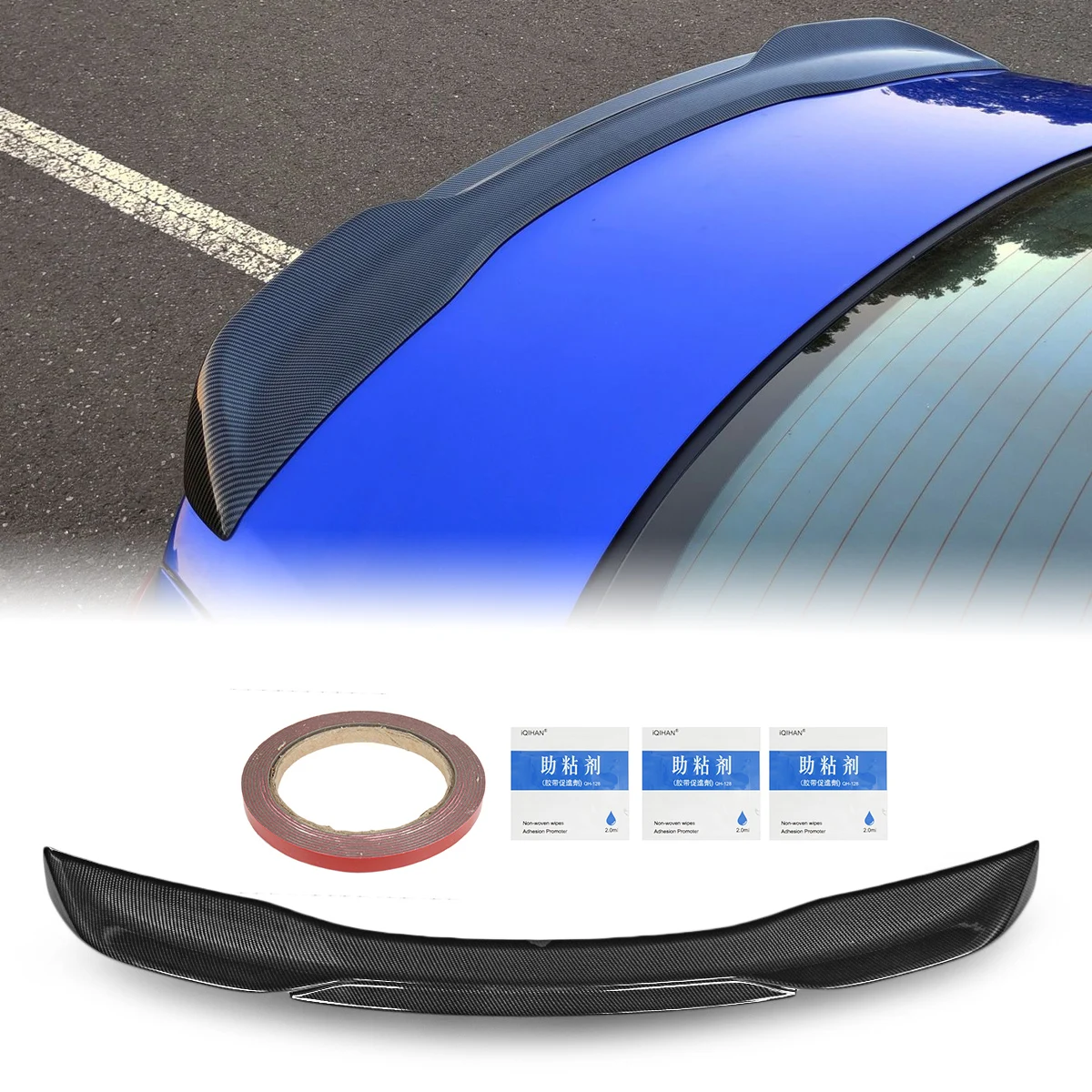 

Глянцевая черная задняя крышка для Honda Civic 11th 2022, Аксессуары для автомобилей