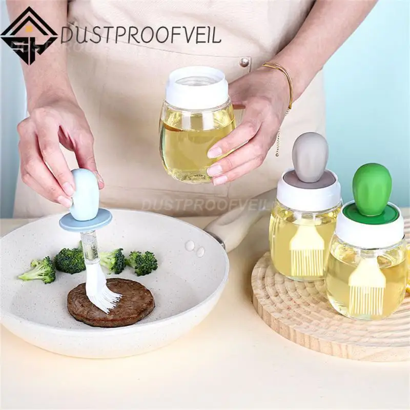 

Green Oil Brush Soft Without Shedding Hair Integrated Easy To Clean Kitchen Dust And Dust Prevention With Scale Brush Oil Evenly