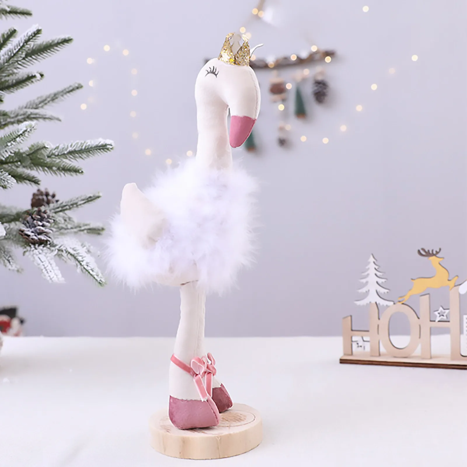 

Christmas Ornament h Toy Swan Doll Christmas Ornament h Tomte Decor Decor h Animal 8bit Link h