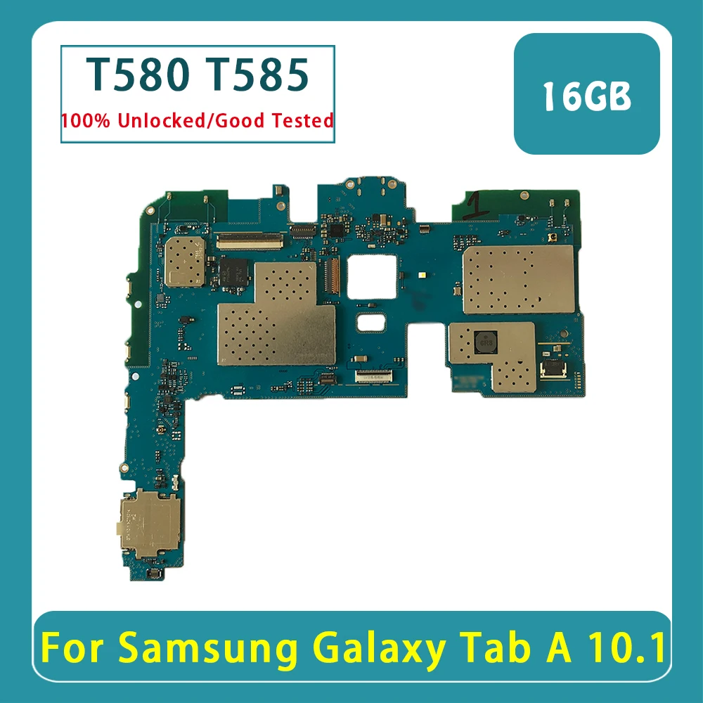Разблокированная материнская плата для Samsung Galaxy Tab A 10 1 T587 T585 T580 16 ГБ с полными