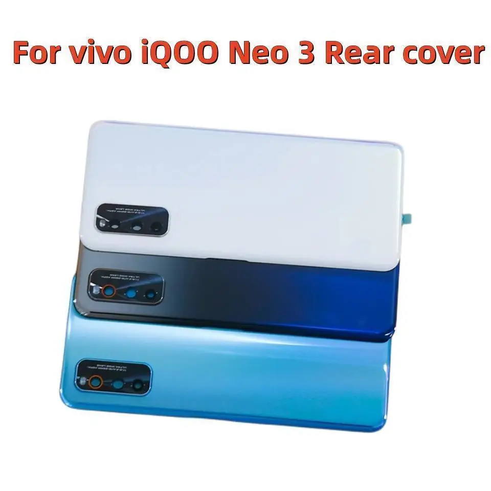 Запасная крышка батарейного отсека для vivo iQOO Neo 3 Neo3 задняя