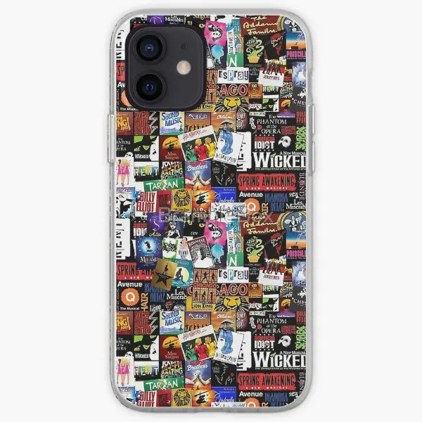 Жёсткий чехол для Iphone с музыкальным коллажем Ii телефона настраиваемый iPhone 11 12 13 14