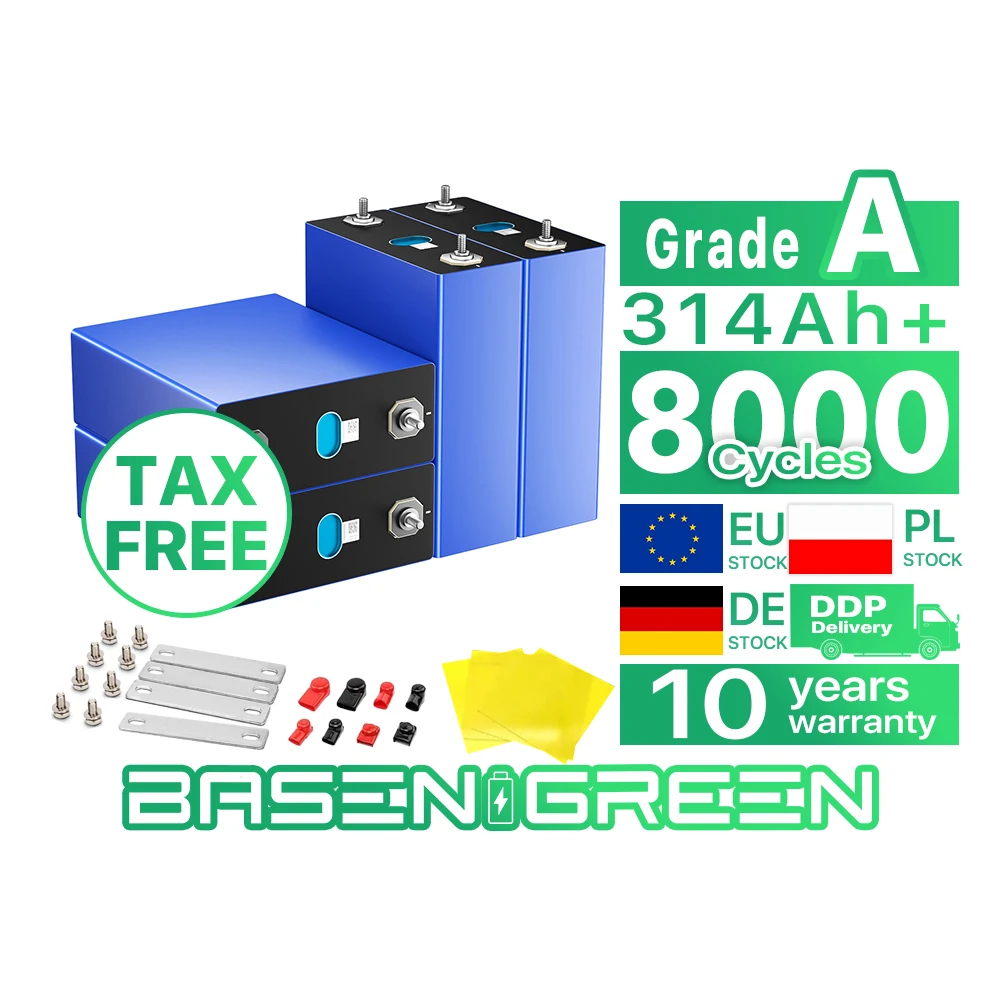 8000 циклов Mb31 314 Ач Lifepo4 Новый класс Lf314 330 3 2 В Liop4 Mb30 306 10000 Аккумуляторные элементы