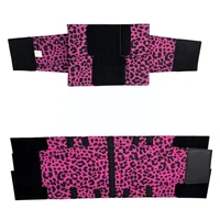 leopard print elastic belt abdomen waist sculpting shaper strap cincher control women postpartum shapewear slim trainer tum w1m8