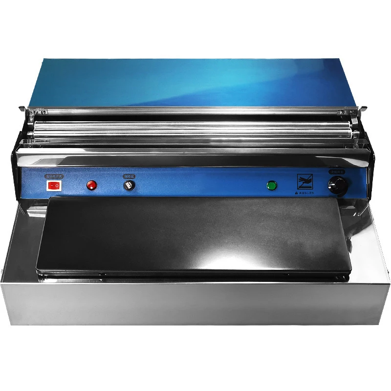 

Fresh Fruit and Vegetable Wrap Film Sealing Machine Food Wrap Film Packaging Machine Commercial Plastic Wrapper with Cutting