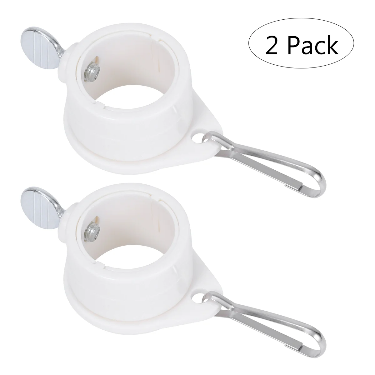 

2PCS Flag Pole Holder Flog Pole Part Aluminum Flag Pole Rotating Flag Mounting Rings Flag Pole Rings Flag Pole Rings 1 Inch