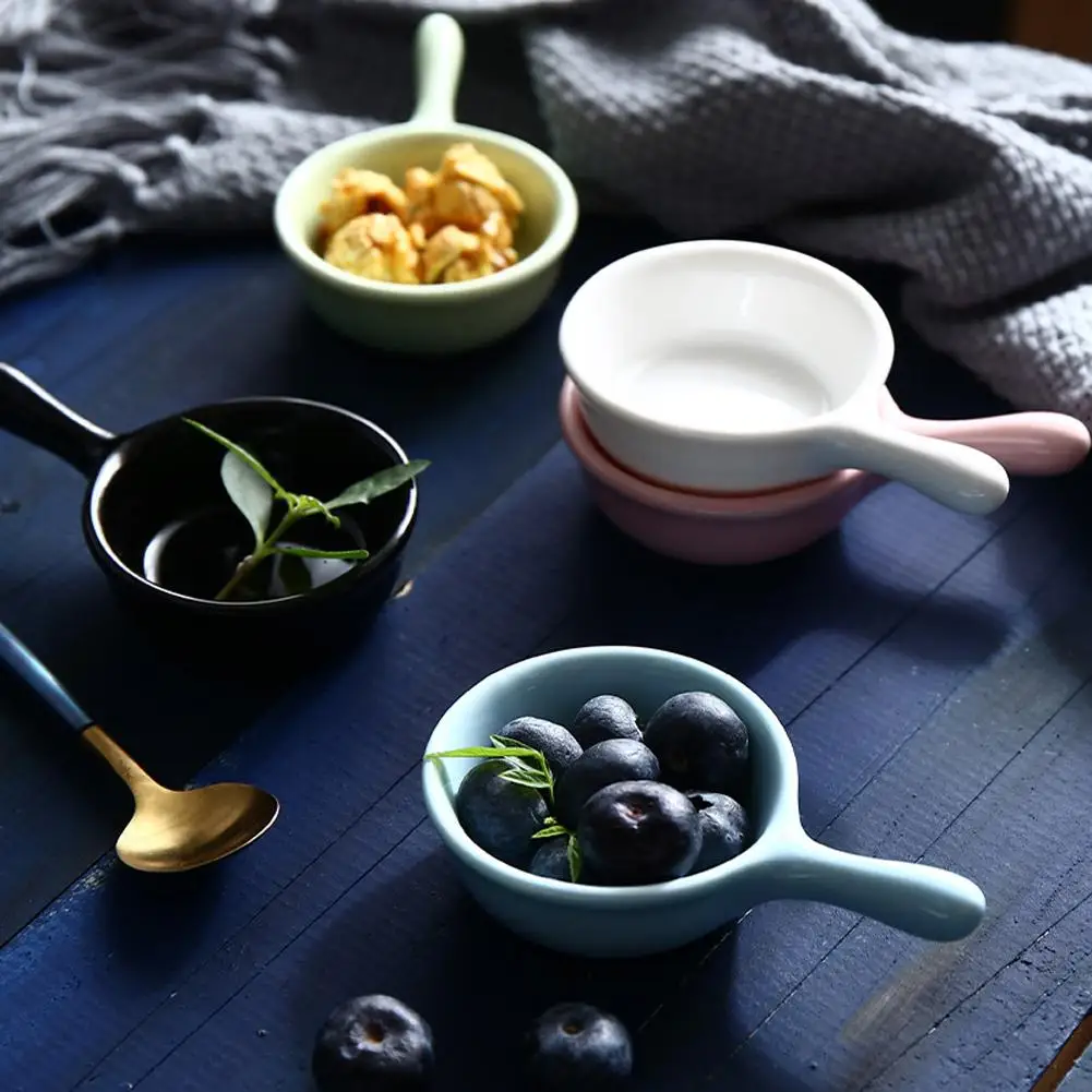 

Japanese Ceramic Mini Plates Saucers Seasoning Condiment Flavor Food Soy Sauce Dish for Party Kitchen