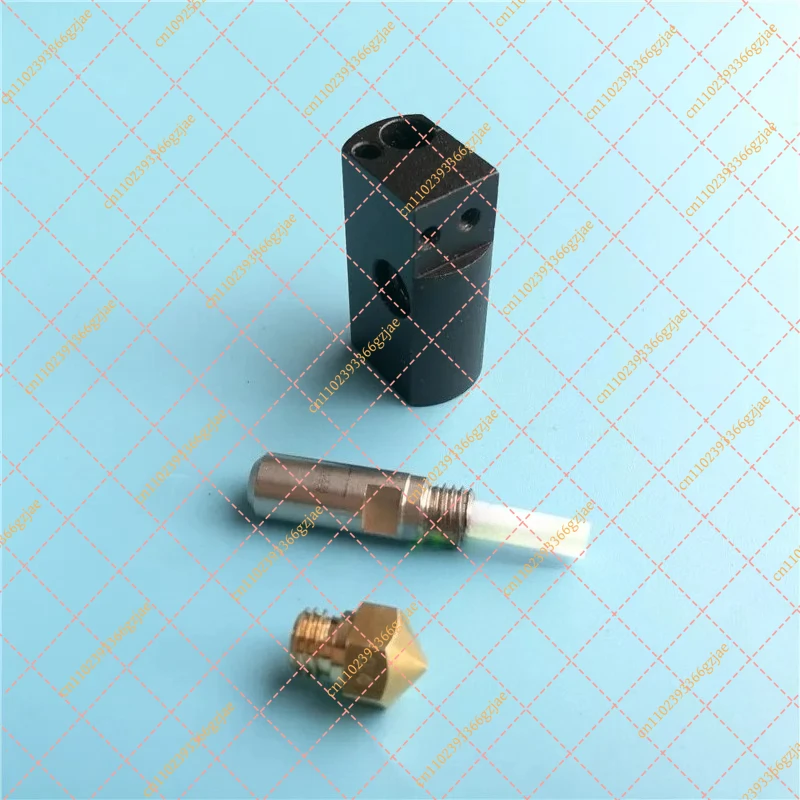Фото Комплект хотэнда D6 MK11 для 3D-принтера Wanhao Duplicator 6 с нагревательным картриджем и термопарой PT100 №2