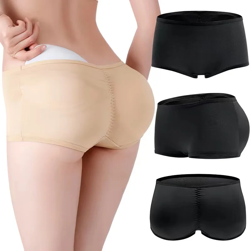 Body Shaping Pants Female False Buttocks Buttocks Lifting Pants With Inserts Pads Buttocks Buttock Enhancement Bottoming Panties