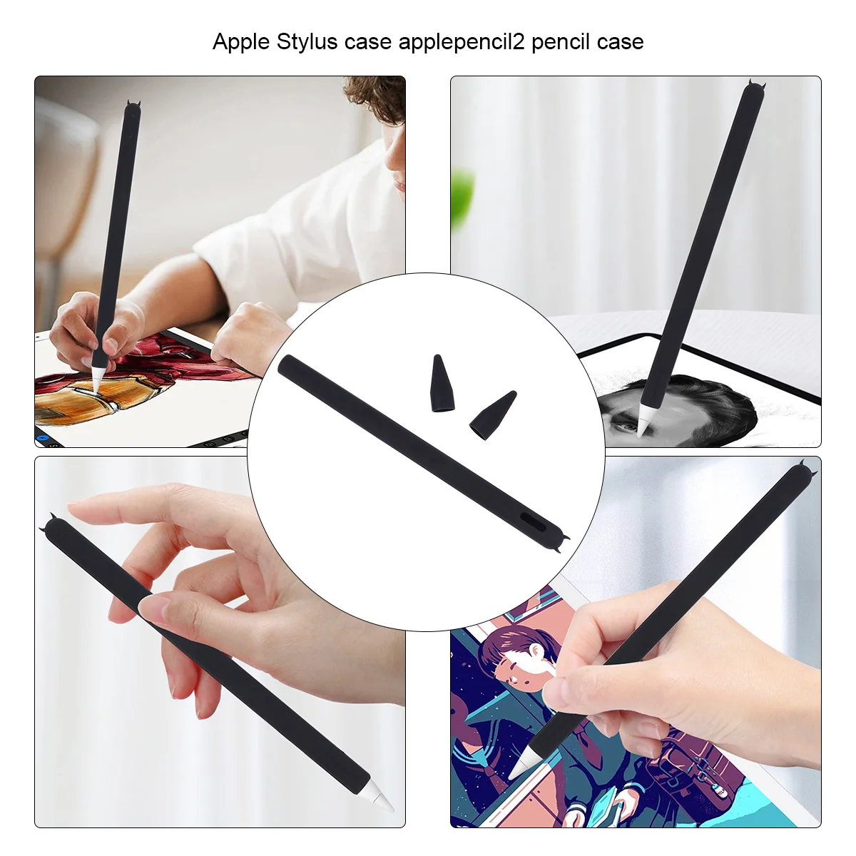 Защитная ручка для сенсорного экрана держатель стилуса подходит Apple чехол