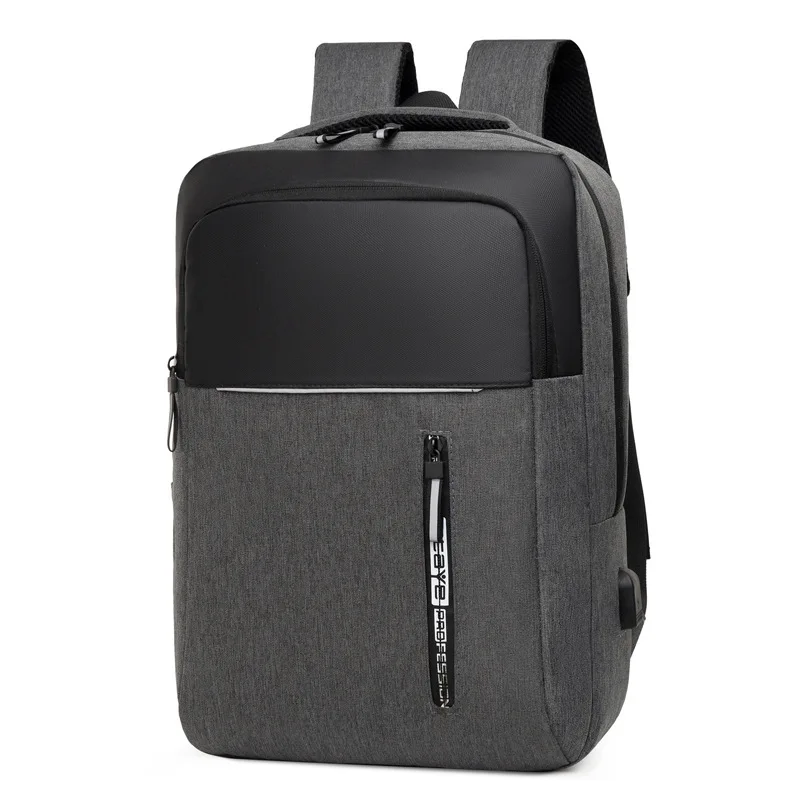 

Men Backpack Laptop 15.6 Inch Office Business Usb College Students School Backpack for Teenage Boys