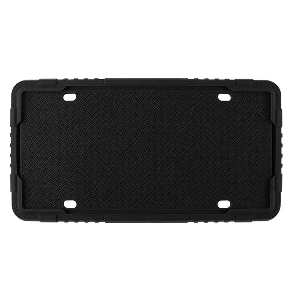 

License Plate Frame Car Mount Bumper License Plate Bar License Plate Covers Silicone Holders