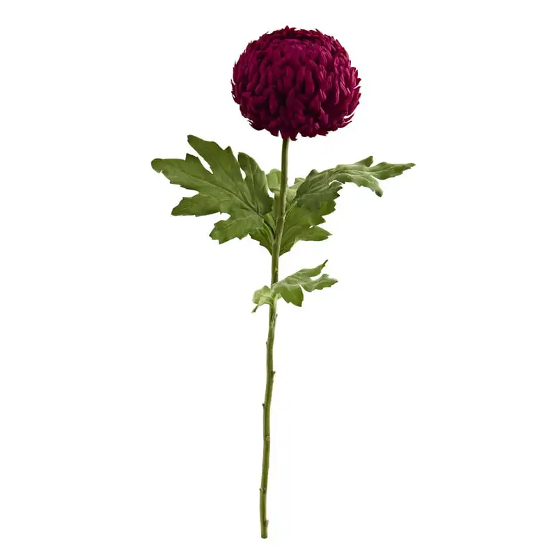 

30 In. Mum Artificial Flower (Set of 2) Decroate Home