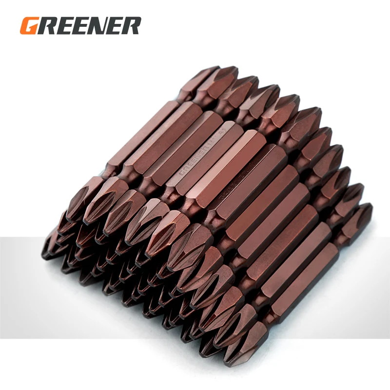 GREENER Batch Head Cross Electric Screwdriver Set High-hard 