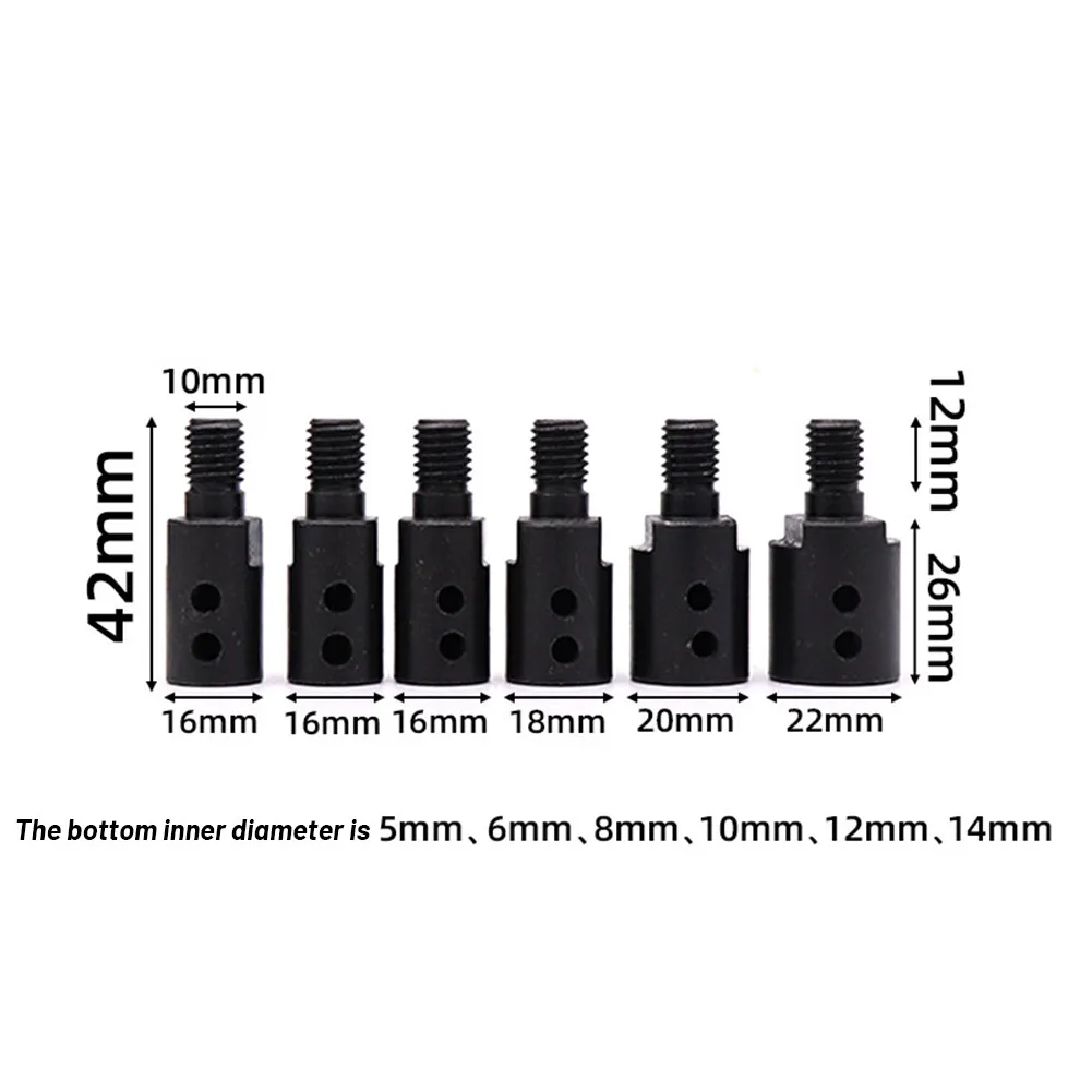 Набор вибратитовых соединителей приводного вала 5-14 мм с втулками для