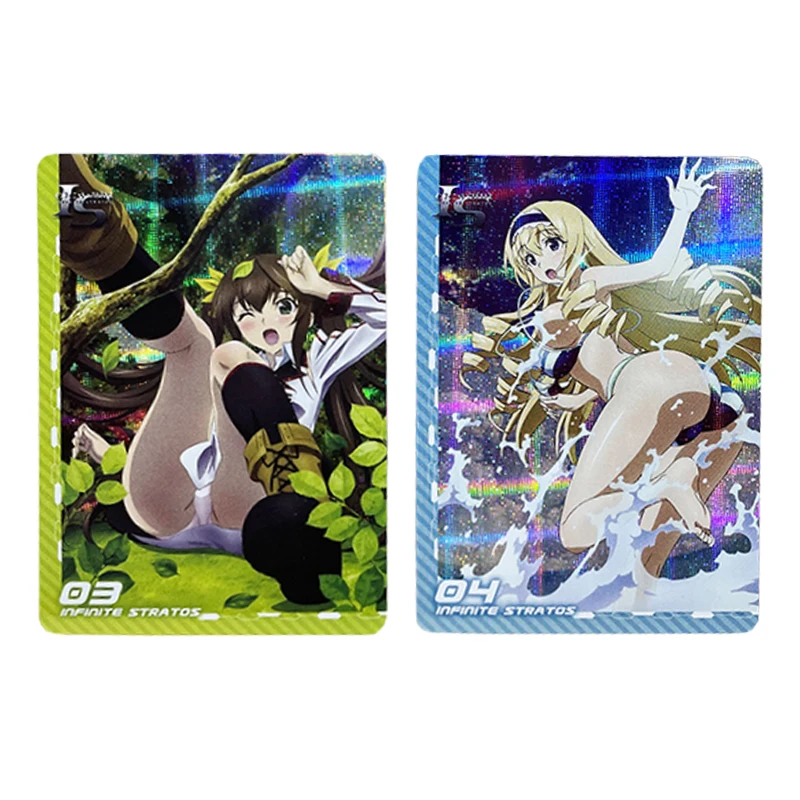 Флэш-карта 6 шт./компл. Infinite Stratos милая флэш-карточка карточка Шарлотта дунуа shinonono