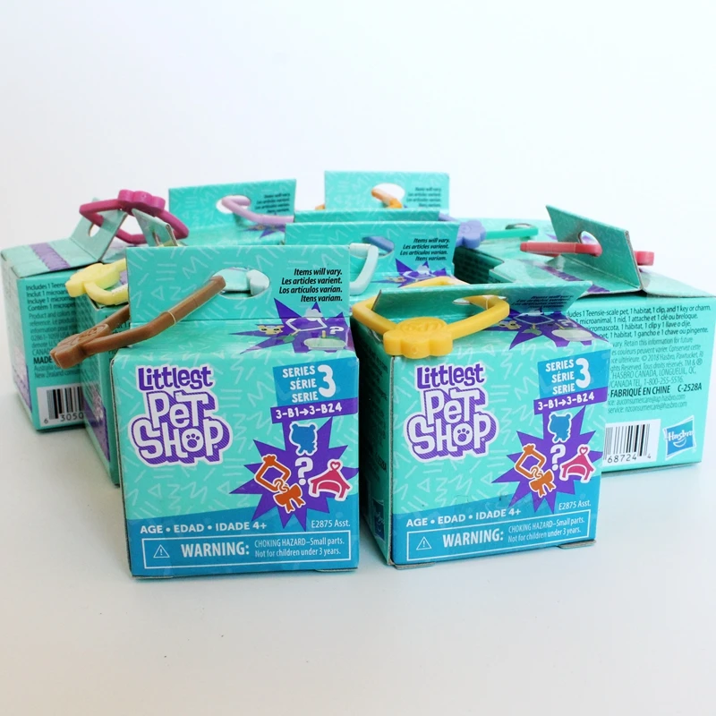Hasbro Littlest Pet Shop LPS счастливые Домашние животные загадочные собаки кошки куклы Подарки игрушечные модели Аниме Фигурки ПВХ коллекционные украшения