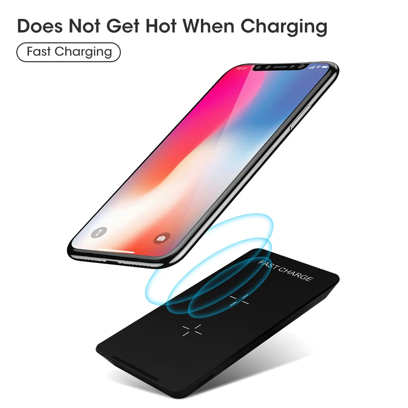 QI Dual Coil Wireless Chargers Foldable for Samsung iPhone 10W Phone Fast Charging Station Holder Stand Travel Charger Docking |