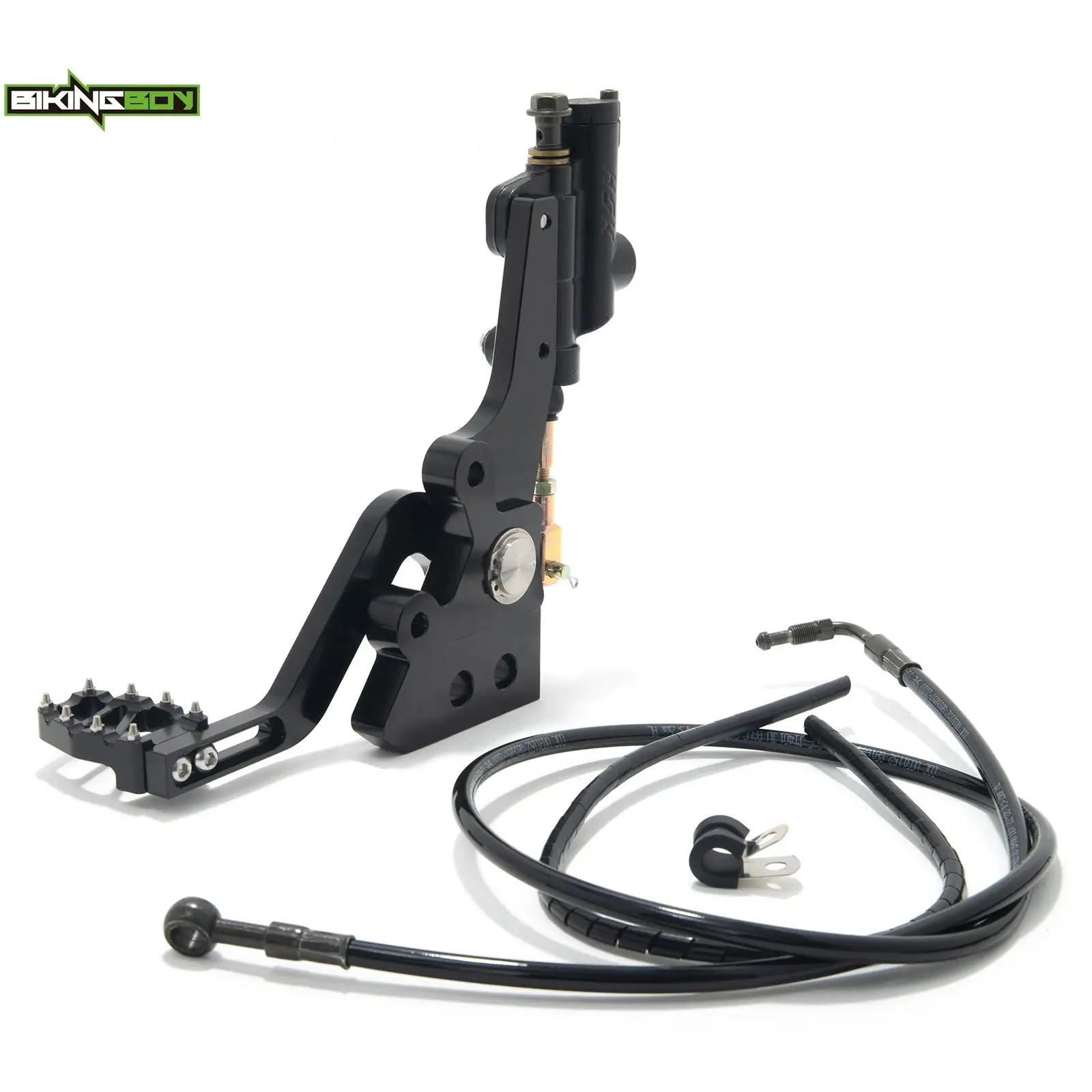 

BIKINGBOY For Segway X160 X260 X 160 260 For Surron Sur-ron Light Bee X LBX Hydraulic Rear Foot Brake Electric Dirt Bike Alloy