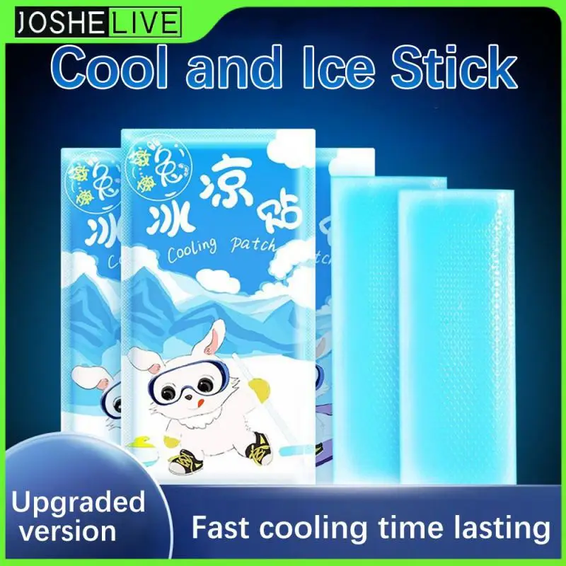 

Наклейки для детей и взрослых с защитой от тепла, наклейки с фруктовым ароматом и льдом, холодные летние охлаждающие наклейки с пастой, ледяная паста