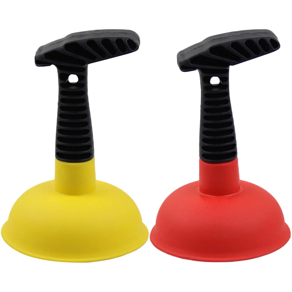 

2 Pcs Pipe Cleaner Mini Accessories Plunger Toilet Best Clog Remover Toilets Bathroom Cleaning Tool Tpr Small Break through