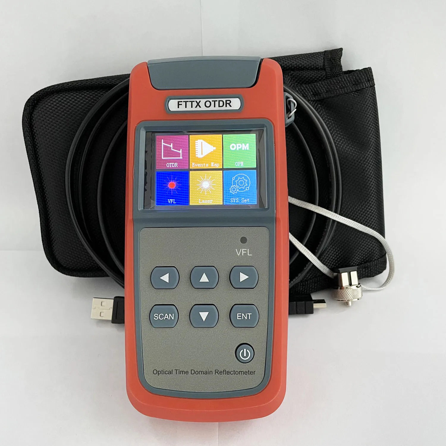 

Portable Cheap OTDR 100% Original Factory Joinwit JW3305A 1310/1550nm 22dB With VFL OPM and iLOM (Event Map) Function