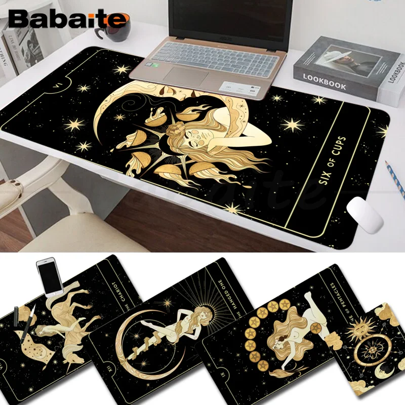 

Tarot Cards Hot Large Gaming Mouse Pad XL Locking Edge Size for Gameing World of tanks CS GO Zelda