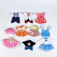 16cm doll clothes bjd doll accessories fashion dress skirt pants set 112 doll universal dress girl dress up toy children gift