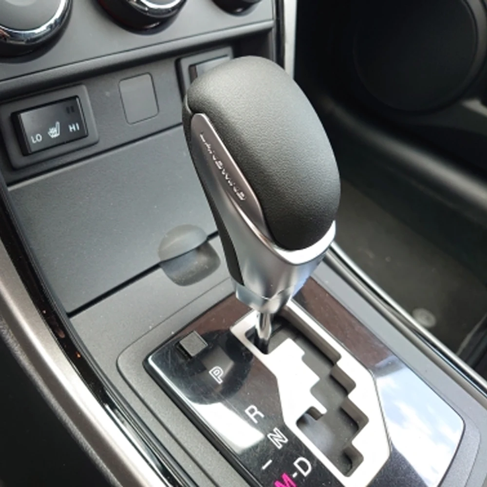 

Автоматическая ручка коробки передач для автомобиля, ручка переключения передач, ручка рычага для Mazda 3, 5, 6, 8, искусственная кожа