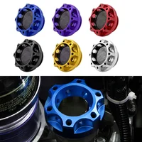 Oil Tank Cap Fuel Tank Oil Cover Engine Oil Filler Cap Fuel Cap Tank Cover Metal Oil Fuel Filter For SUBARU Most Vehicles