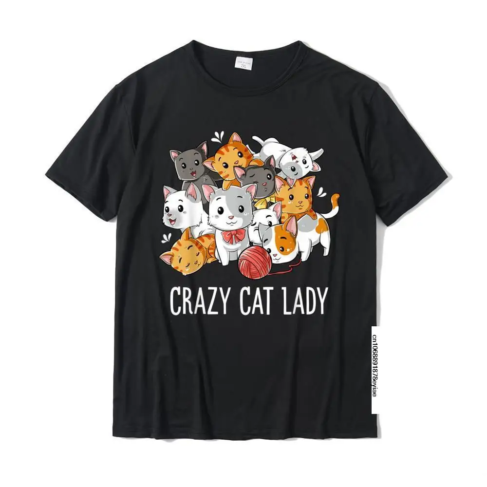 

Crazy Cat Lady Funny Girls Women Kitty Kitten Animal Lover T-Shirt Funny Print Tshirts Cotton Tops Tees For Men Printed