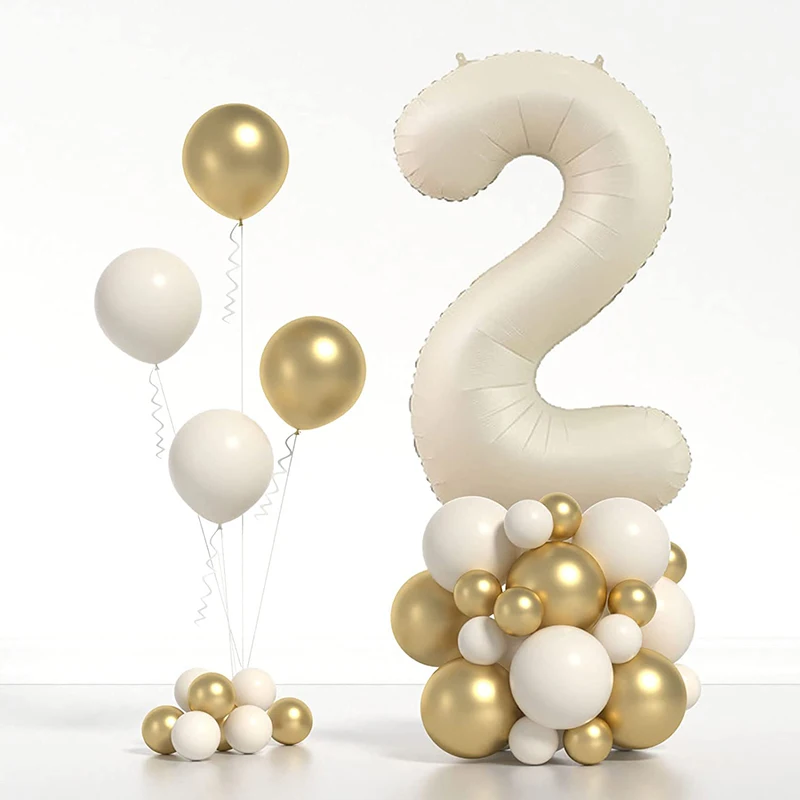 

Фольгированные шары для дня рождения 1-9 лет TingBabyer