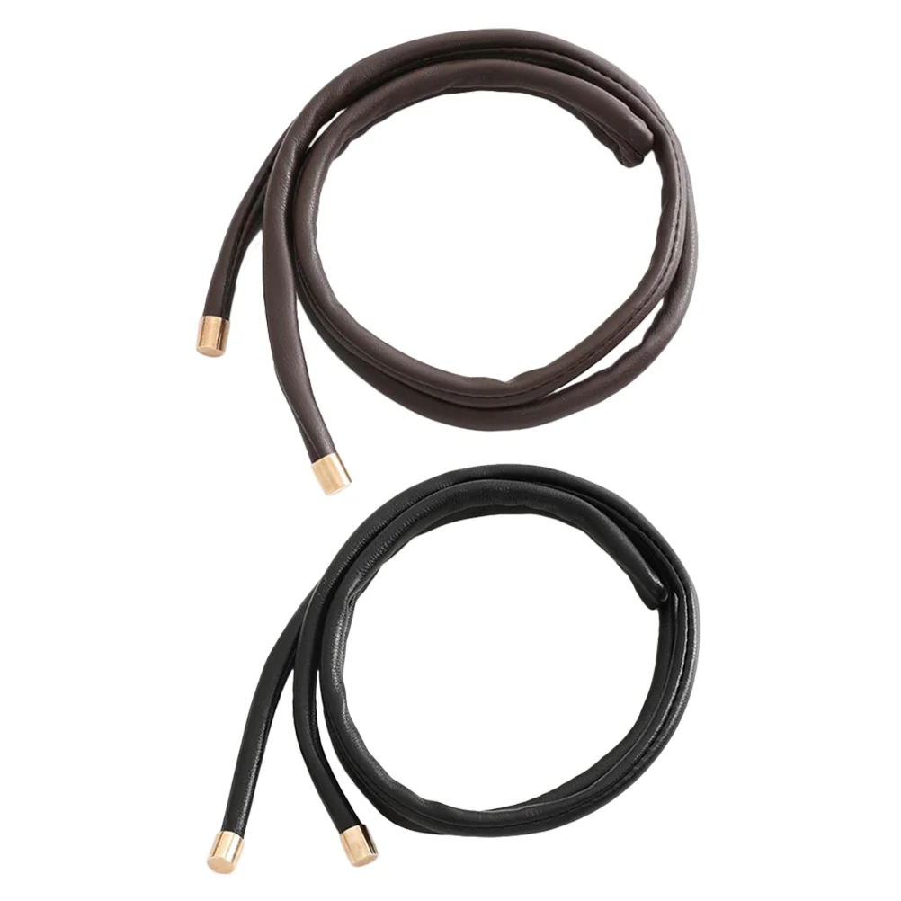 

2pcs Stylish Ponytail Hair Bands Ponytail Holder Ties Headdress Decor