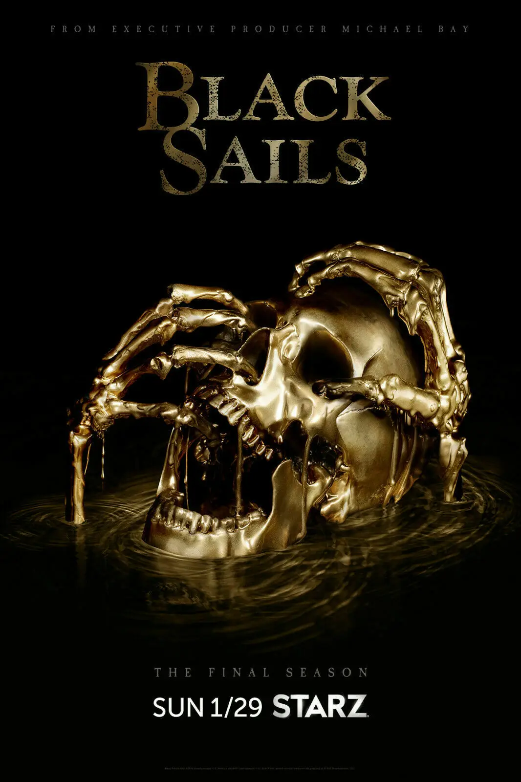 

Black Sails Movie Art Picture Print Silk Poster Home Wall Decor
