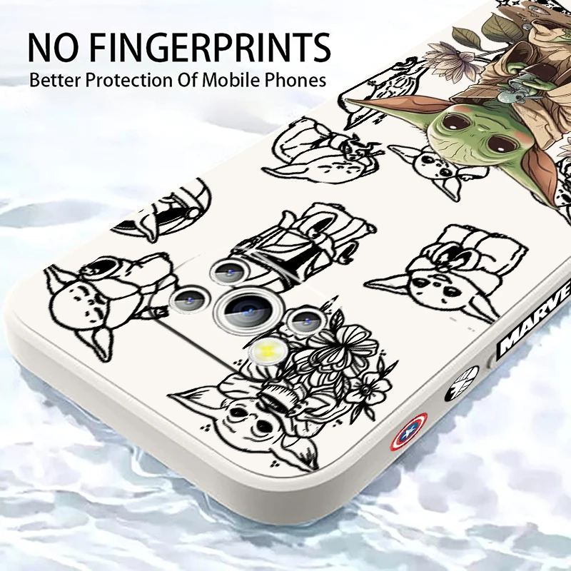 Жидкая левая веревка S-Star W-Wars для Xiaomi Mi Poco X6 X5 X4 X3 M6 M5 M5S M4 M3 F5 F4 F3 C65 C55 C40