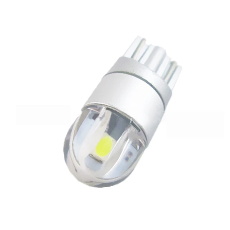 2 шт. W5W T10 SMD 3030 Светодиодные лампы Супер яркие белые для автомобилей Внешние