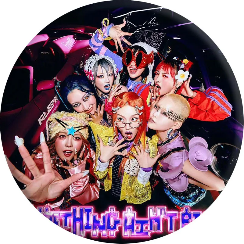 KPOP XG значок с изображением что-то необычного фото Кокосовая жесть брелок Jurin Maya A