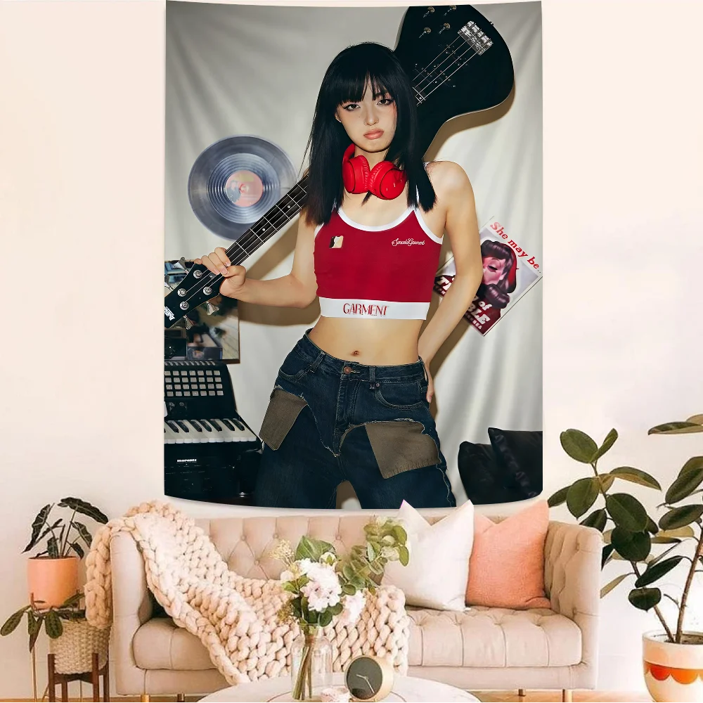 Kpop N-Newjeans Hippie Wall Hanging Tapestries Bohemian Mandala INS Home Decor