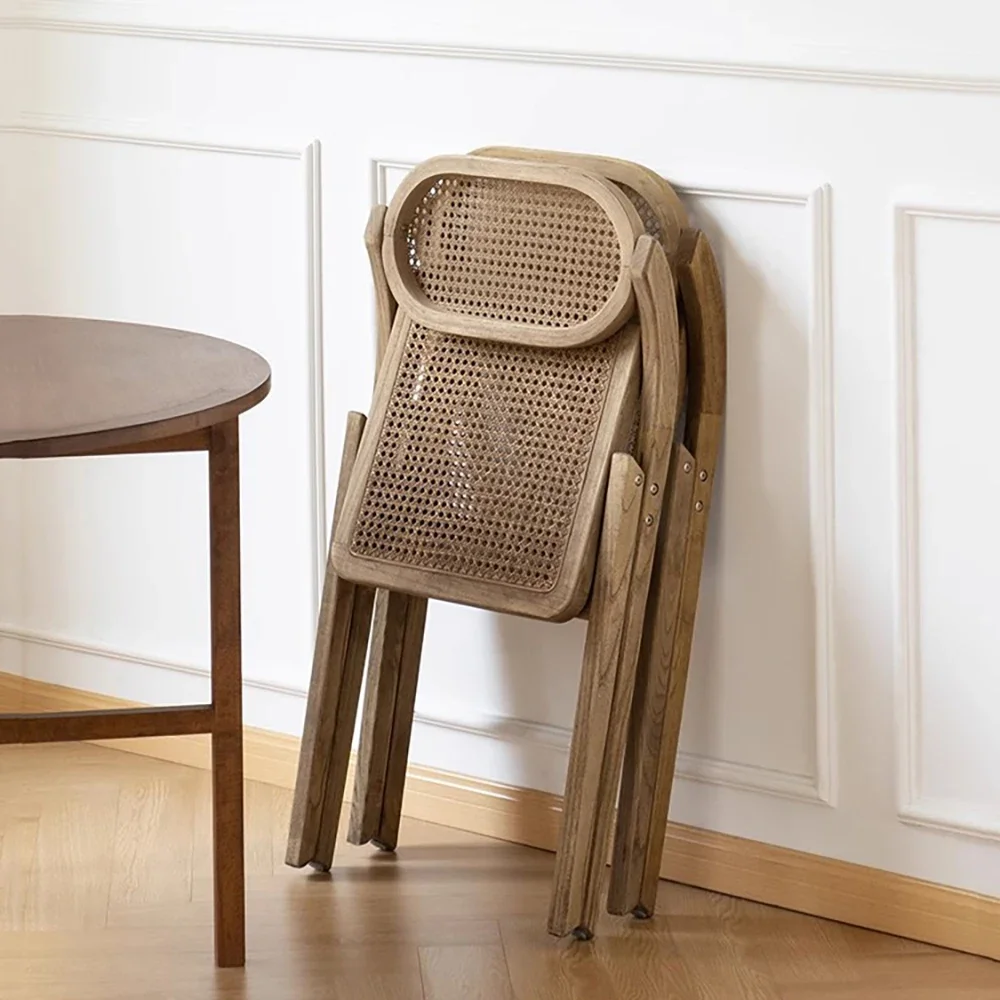 Набор из 2 обеденных стульев скандинавские модные эстетические складные