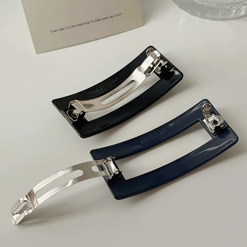 koreańska matowa wiosenna spinka do włosów pazur eleganckie spinki uchwyt na kucyk Barrettes dla kobiet dziewczynki modne akcesoria