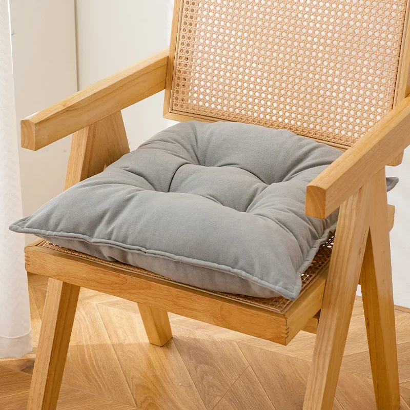 Твердая подушка для стула 45x45 см квадратный коврик хлопковая мягкая с мягкой