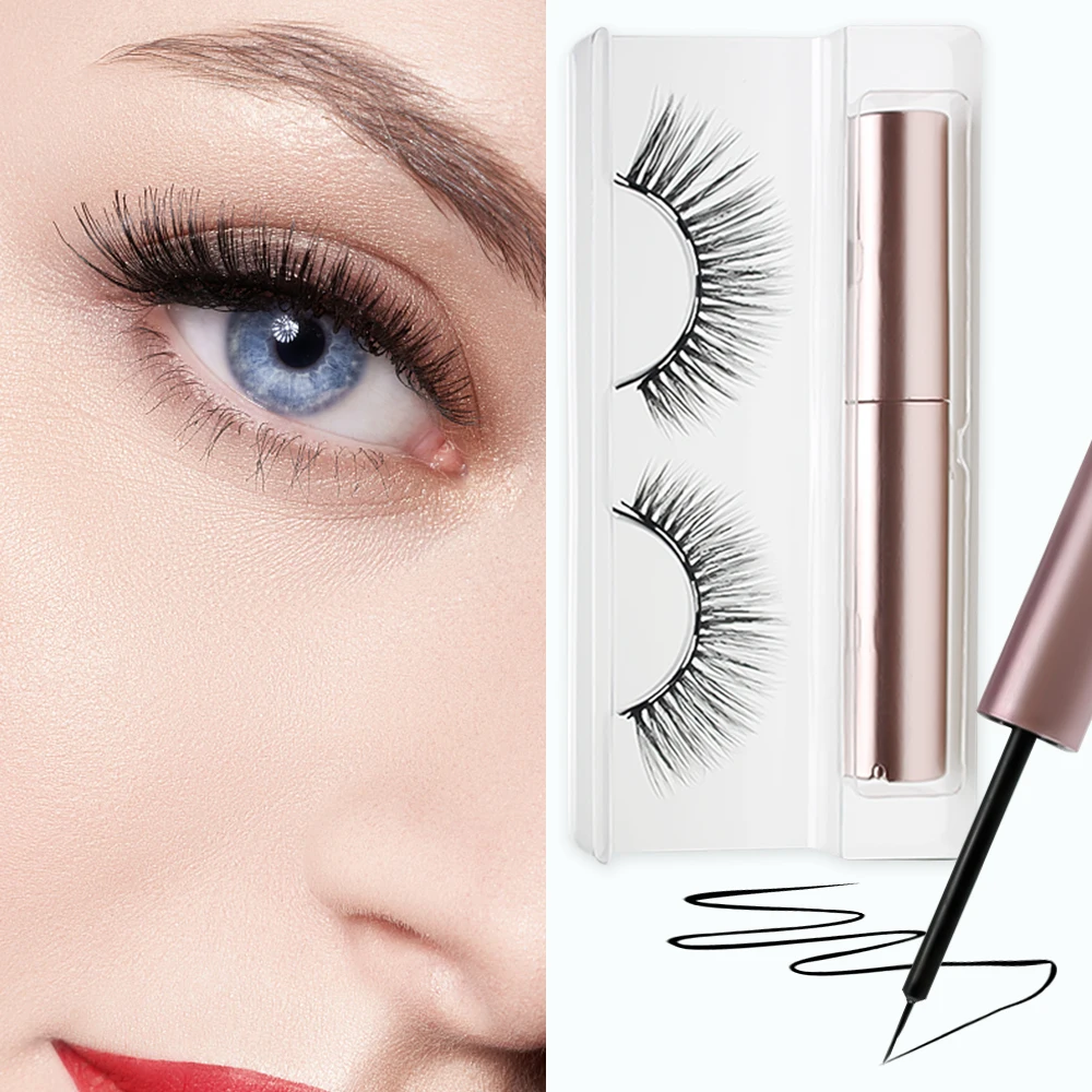 

1 пара магнитных ресниц, 5 мл, магнитные ресницы, натуральные завитки, разнообразие более реалистичных, легко носить и снимать, накладные рес...