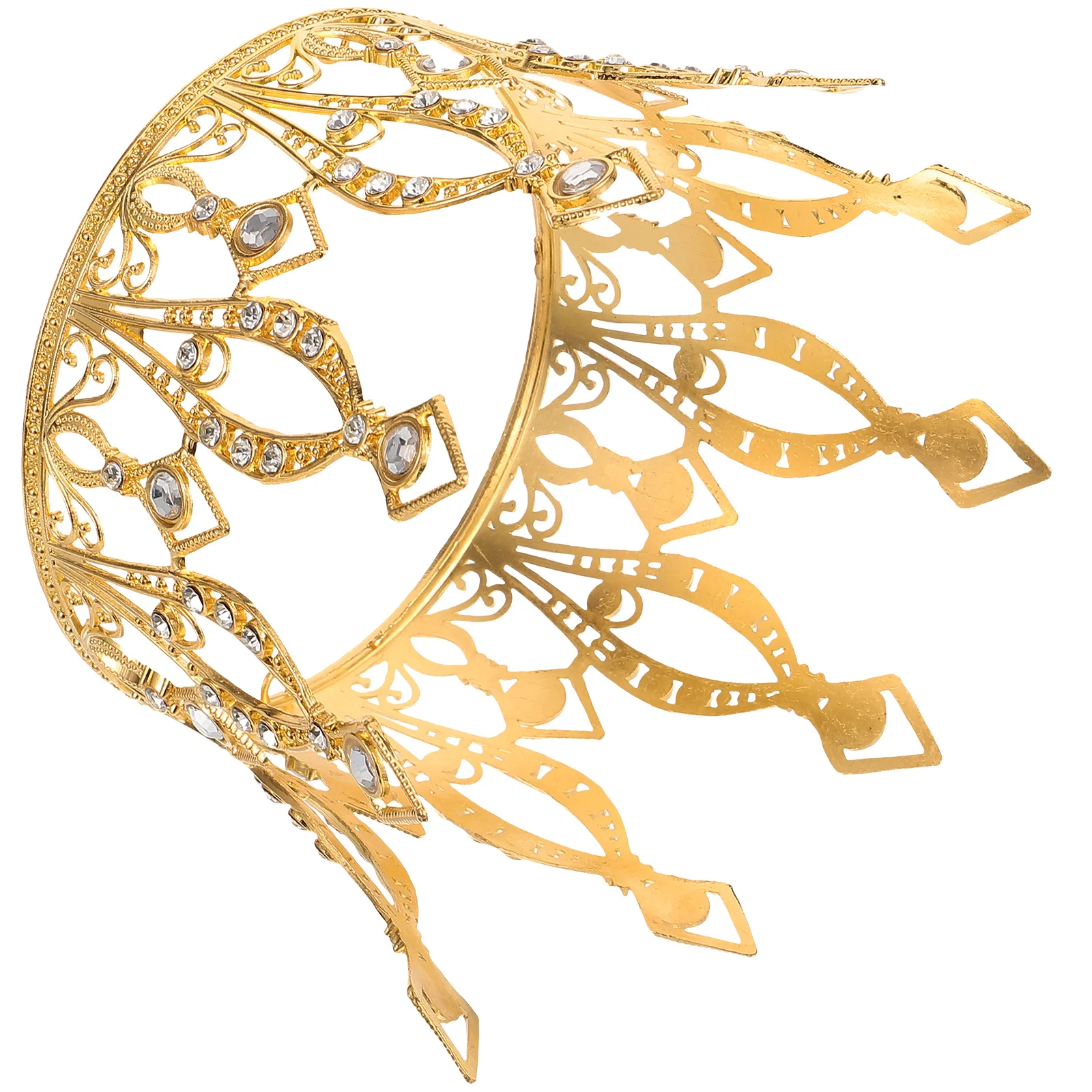 Украшение свадебного торта Корона Топпер Тиара Десерт Украшения Стола Золото